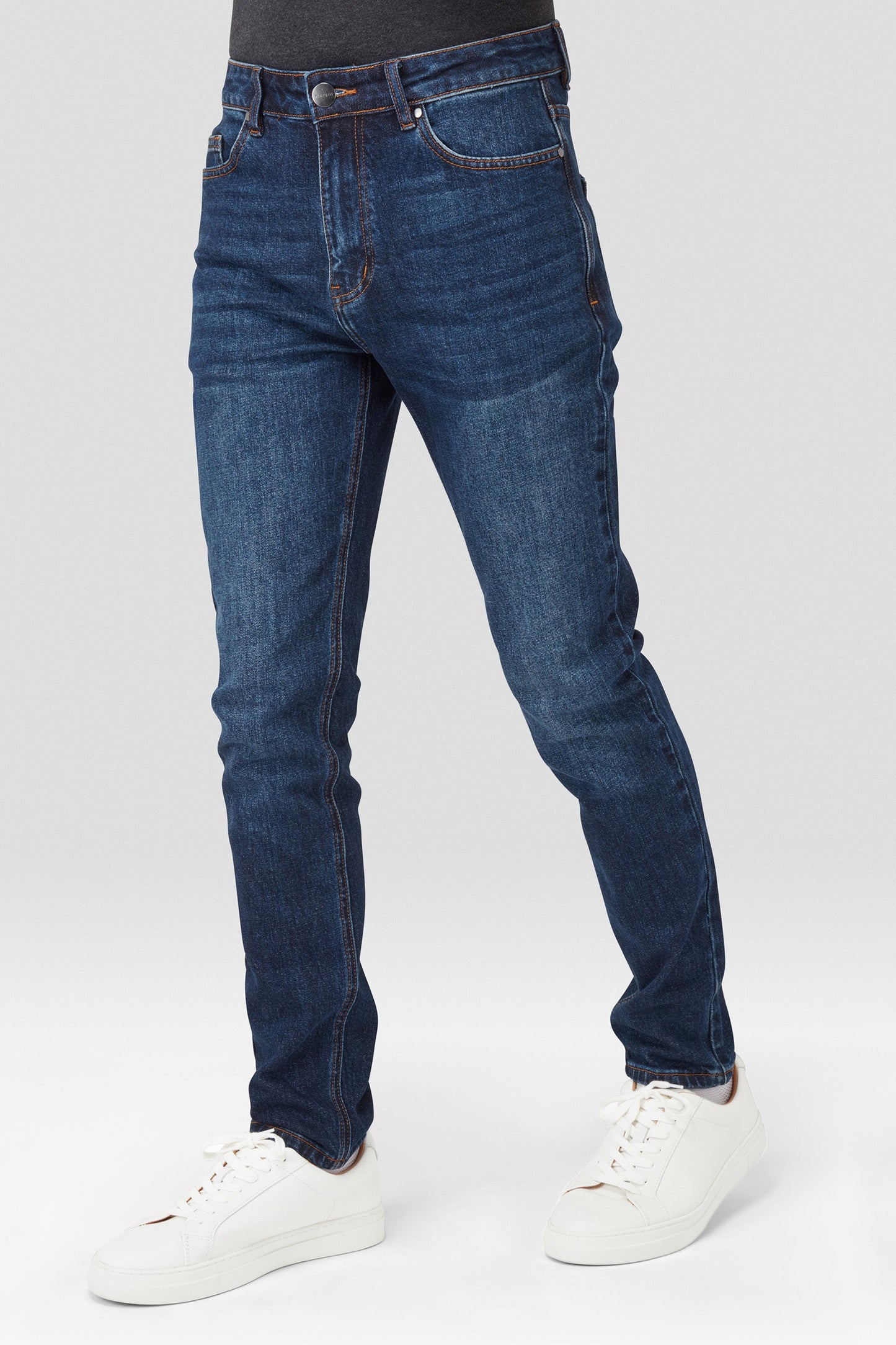 Karn Slim Fit Denim Jeans - Blue